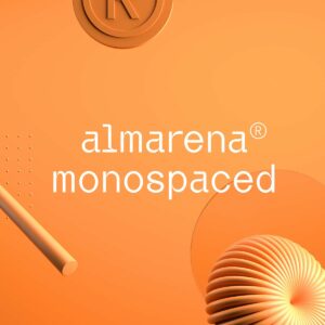 Almarena Monospaced - Mono Typeface